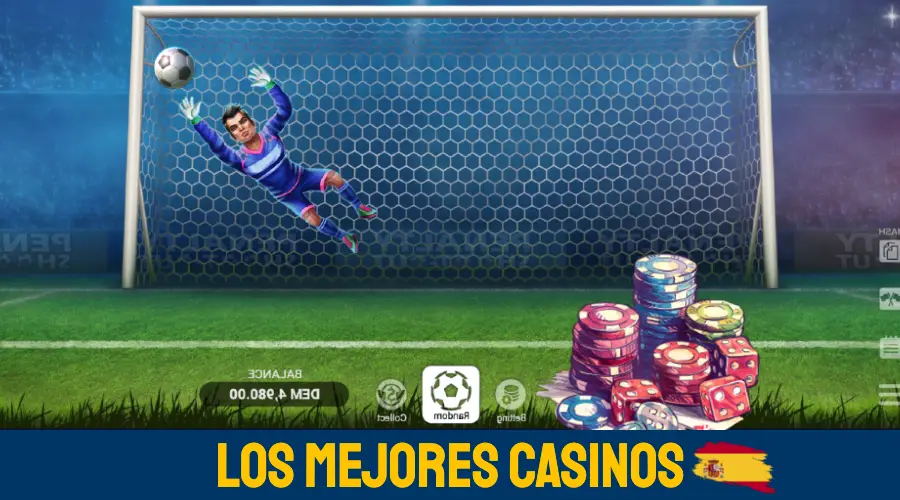 Los mejores casinos para jugar a Penalty Shoot Out en España